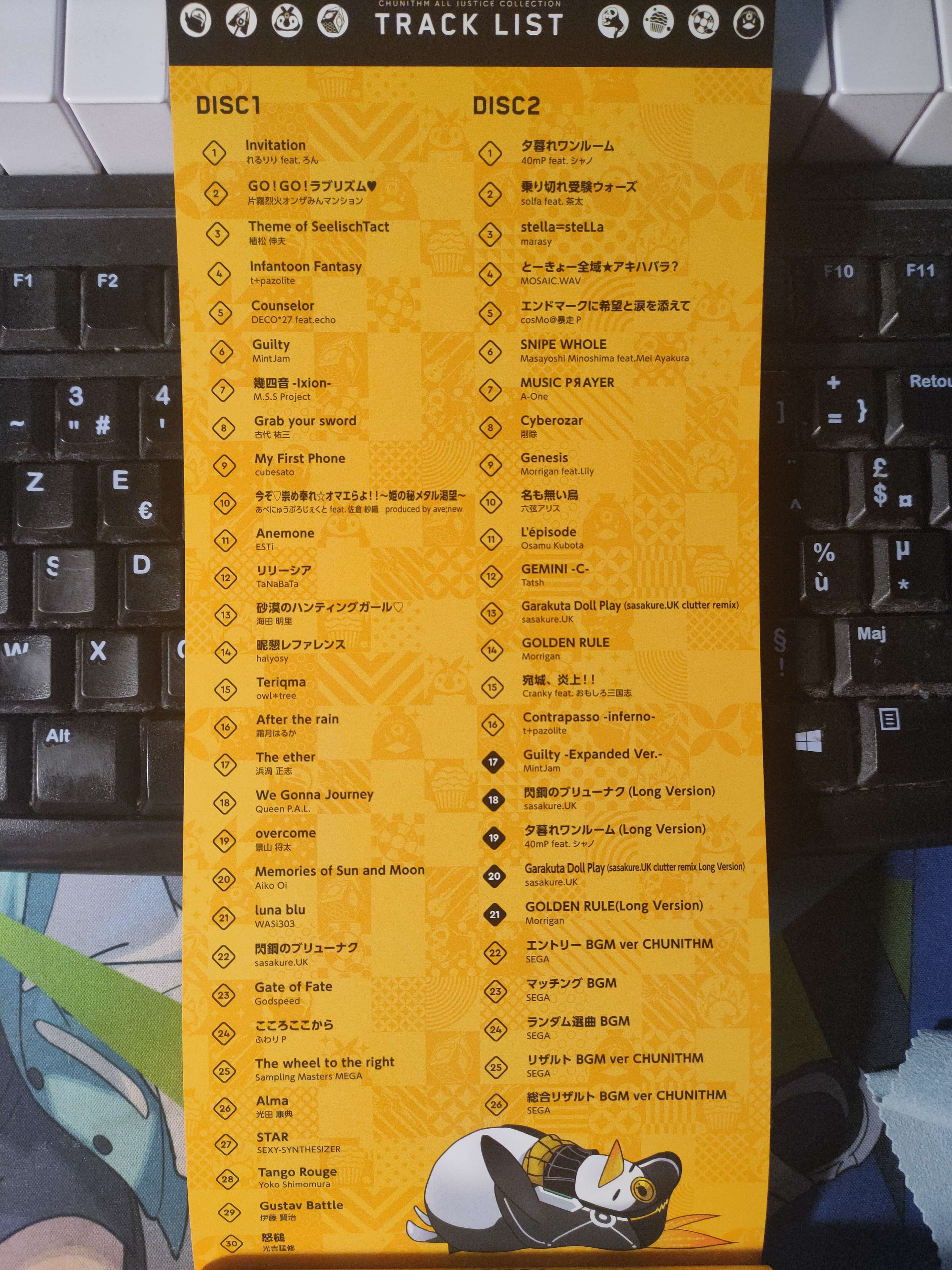 CHUNITHM ALL JUSTICE COLLECTION ep. I (2017) MP3 - Download